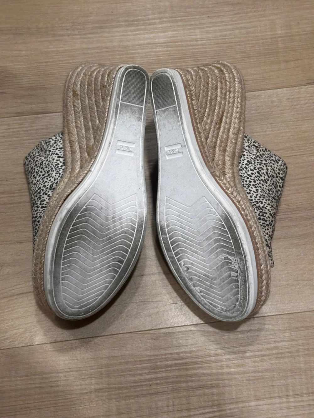 Tom’s Leopard Print Wedges (espadrilles)